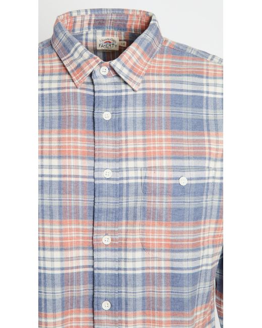 faherty flannel shirt