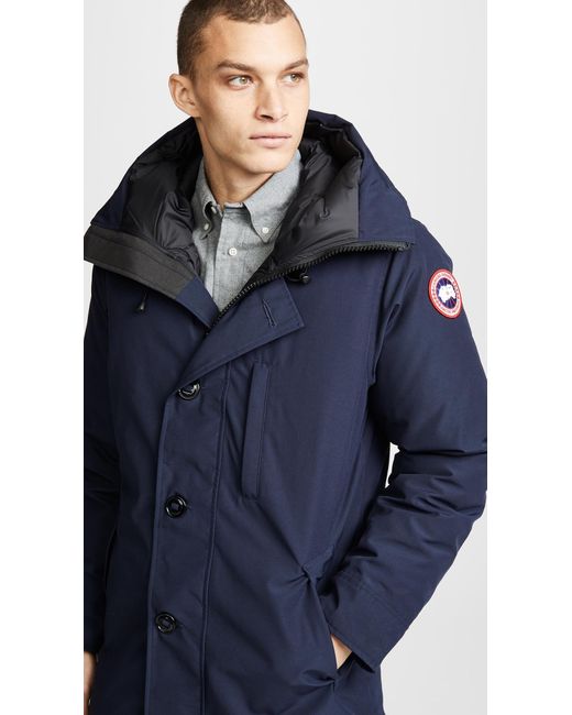canada goose chateau parka admiral blue