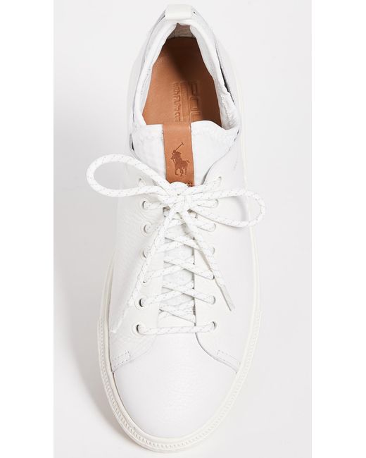 ralph lauren white sneakers