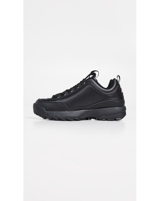 fila disruptor 2 black mens