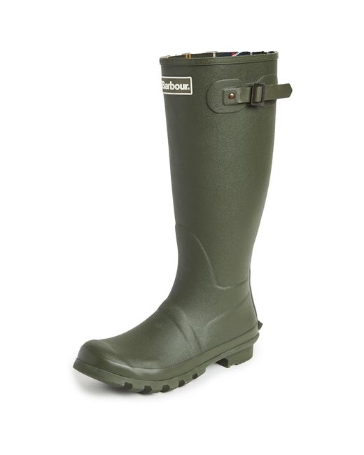 barbour olive wellies