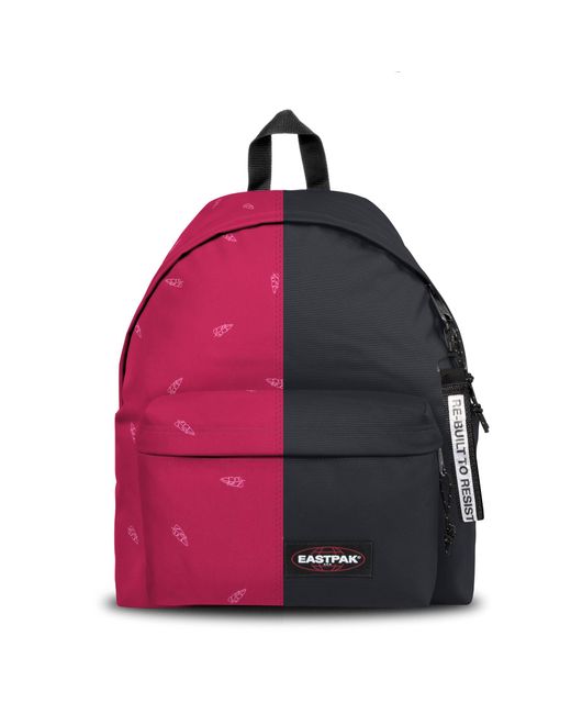 Re-built: recycled padded pak'r di Eastpak in Red