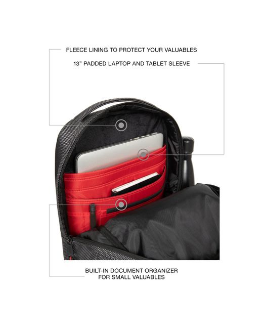 Tecum S, 100% Polyester di Eastpak in Black