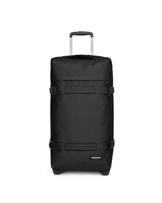 Valigia Media Transit'R M 78L Bagaglio Morbido A 2 Ruote Con Doppio Scomparto di Eastpak in Black