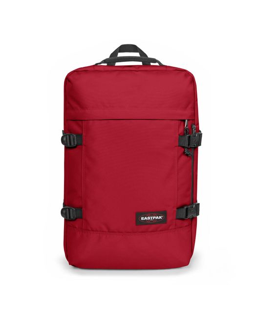 Travelpack, 100% Polyester di Eastpak in Red