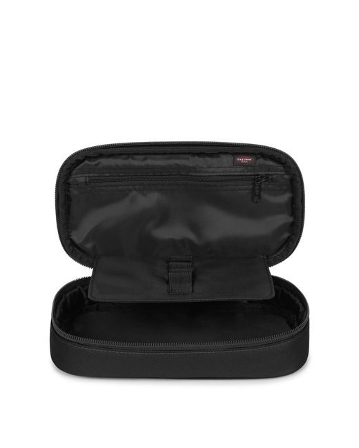 Astuccio Oval Mesh Con Organizer Passanti Per Penne E Tasca Esterna di Eastpak in Black