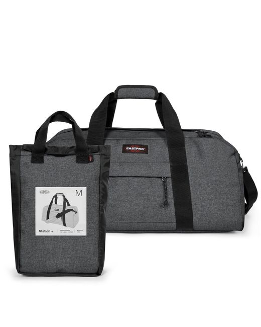 Borsone Station+ 58L Borsone Da Viaggio E Borsa Da Palestra Con Tracolla Rimovibile di Eastpak in Black