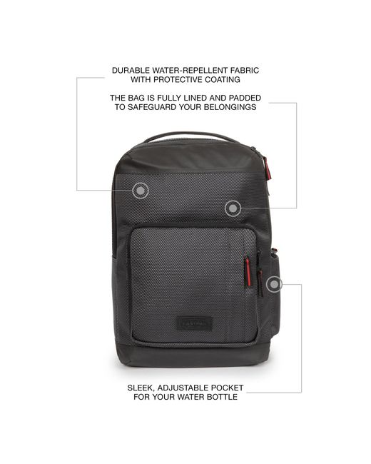 Tecum S, 100% Polyester di Eastpak in Black