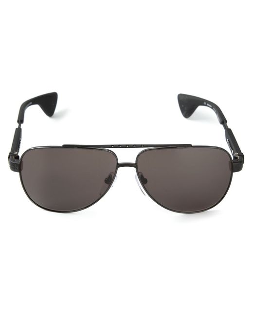 Chrome Hearts Black Drag King Sunglasses for men