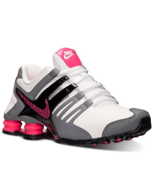 Nike Women's Shox Current Running Sneakers From Finish Line in Pink | Lyst