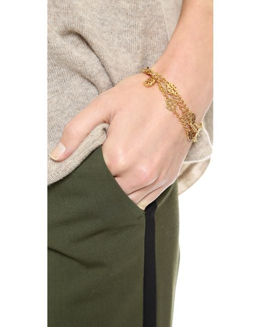 Tory burch logo bracelet 2025