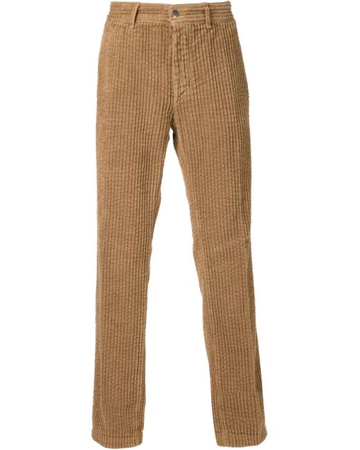 Massimo Alba Natural 'Winch Wide Corduroy' Trousers for men