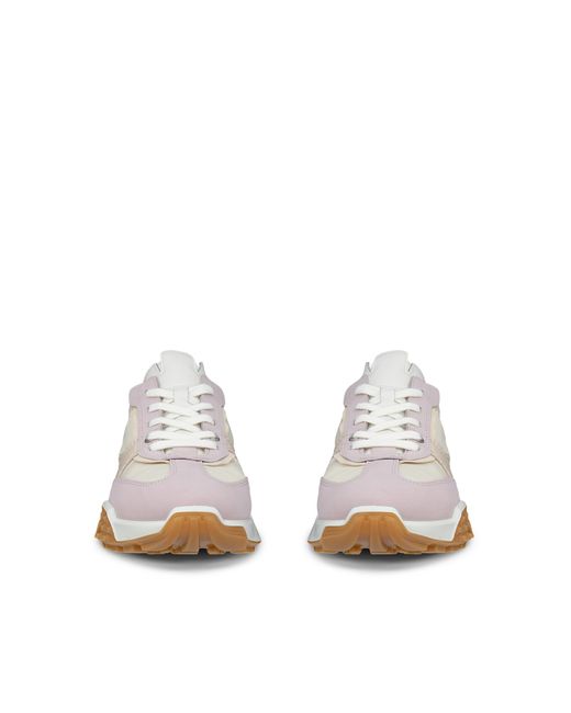 Ecco White Retro Sneaker