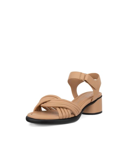 Ecco Brown Sculpted Sandal Lx 35
