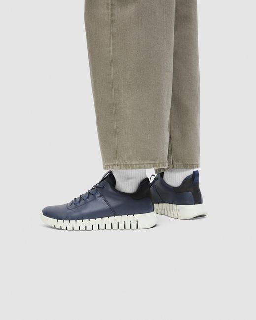 Ecco Blue Gruuv Sneaker Size for men