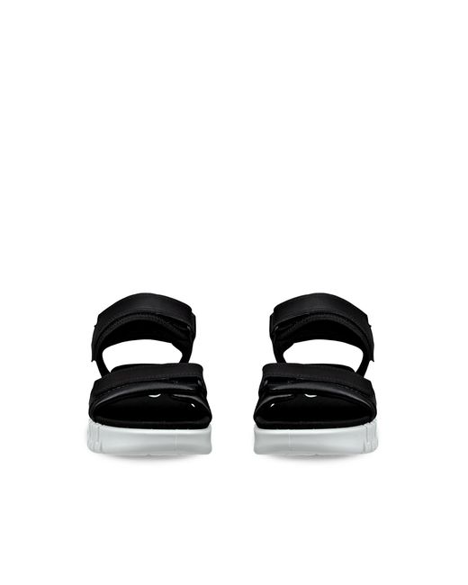 Ecco Black Gruuv Sol Sandal