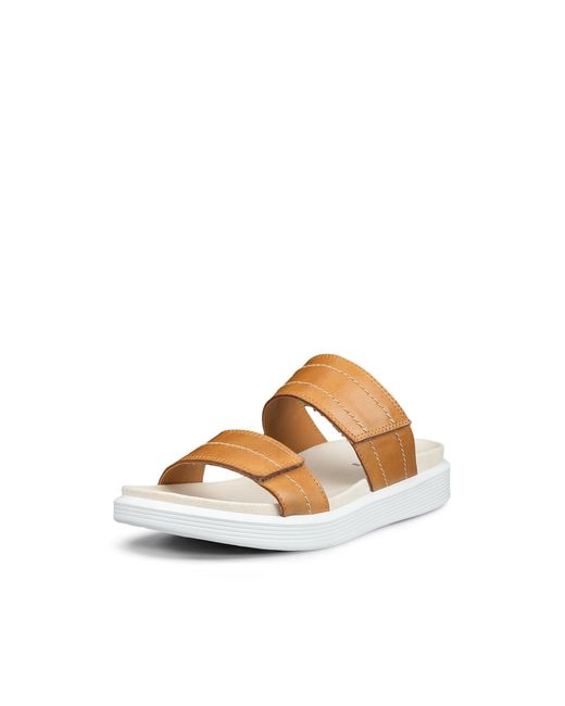 Ecco White Soft Sandal