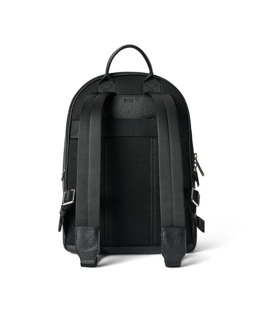 Ecco Black Round Pack Large Pebbled