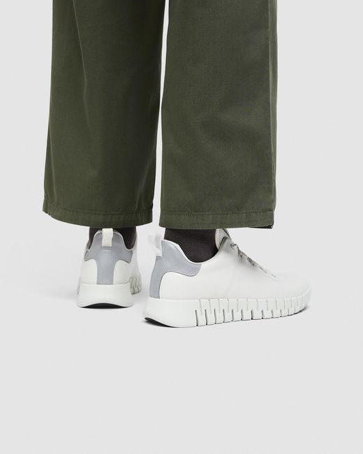 Ecco White Gruuv Sneaker Size