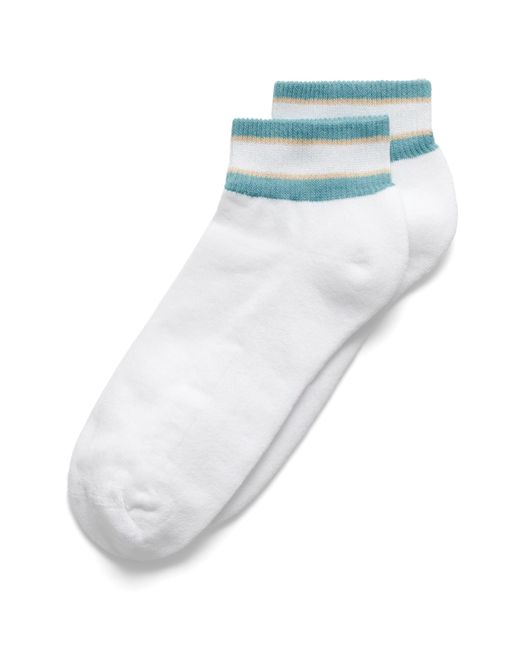 Ecco Blue Retro Low Cut 2-Pack