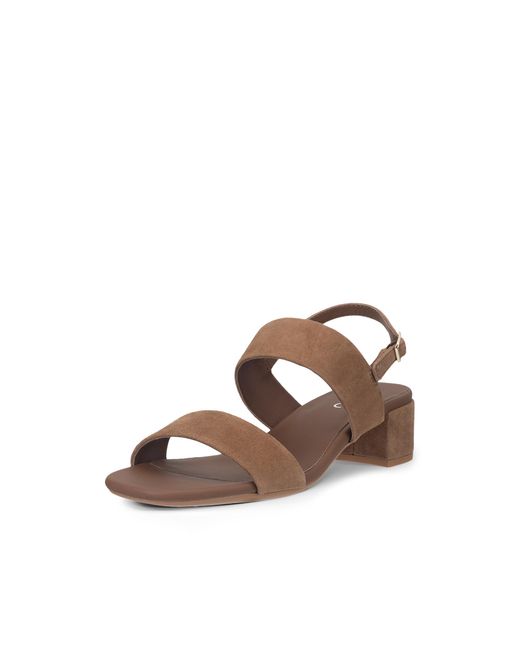 Ecco Brown Liva Sandal 35