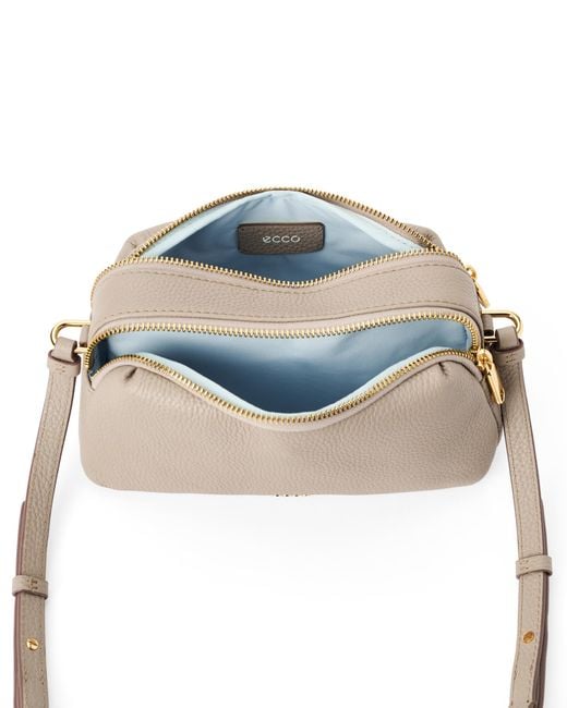 Ecco White Camera Bag Curve
