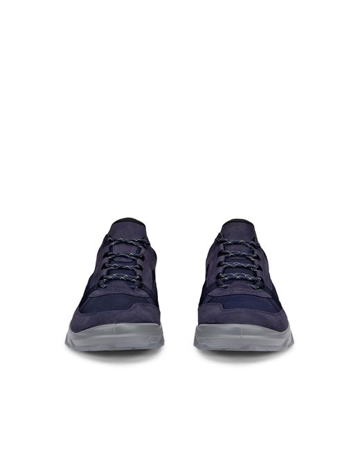 Ecco Mx-Herren Outdoor-Schuhe Aus Nubukleder in Blue für Herren