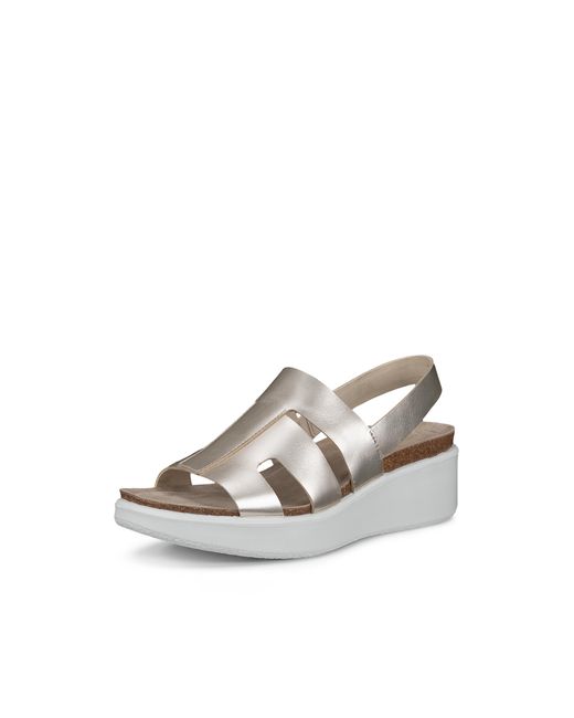 Ecco White Flowt Wedge Cork