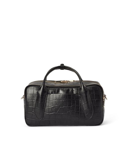 Ecco Black Bowling Bag M