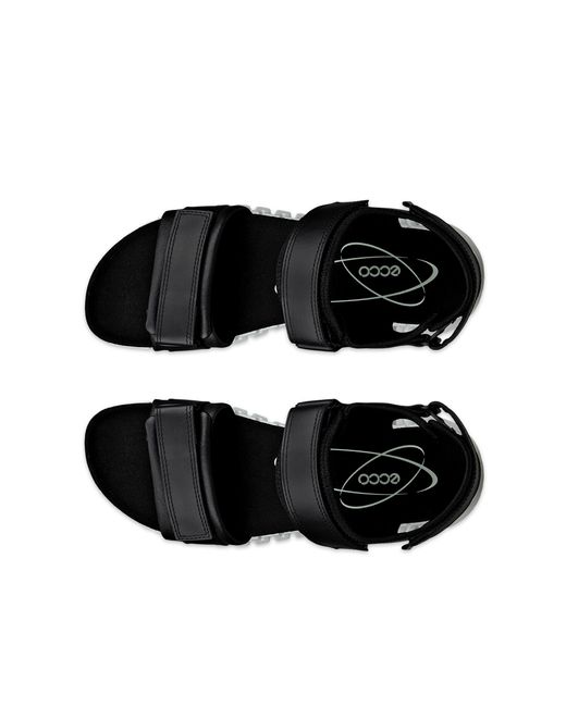 Ecco Black Gruuv Sol Sandal