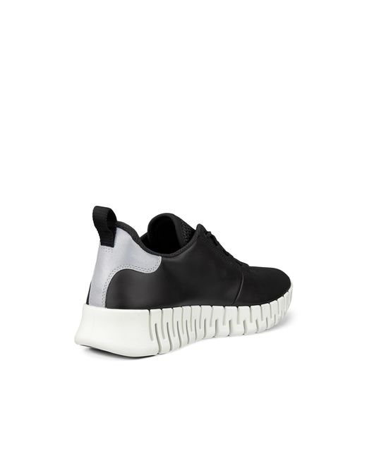 Ecco Black Gruuv Sneaker Size