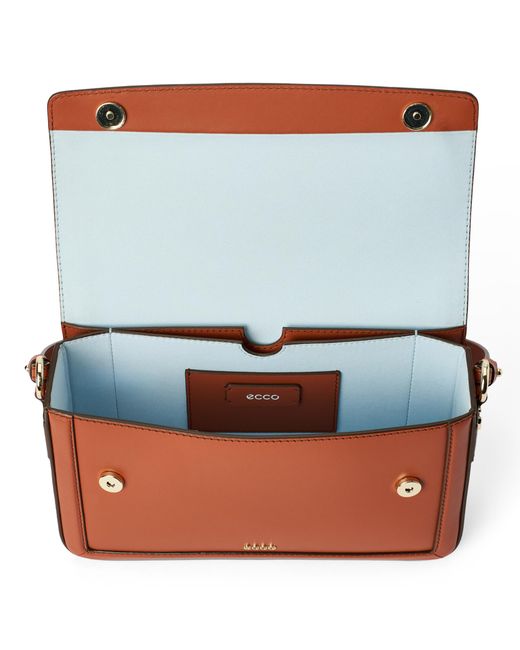 Ecco Brown Pinch Bag