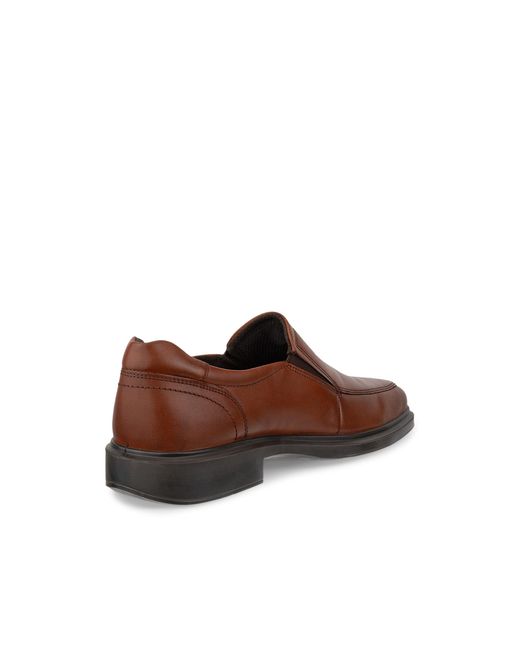 Ecco Brown Helsinki 2 Apron Toe Slip-on Size for men
