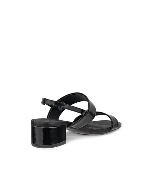 Ecco Black Liva Sandal 35