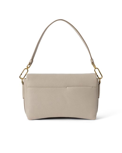 Ecco White Pinch Bag L
