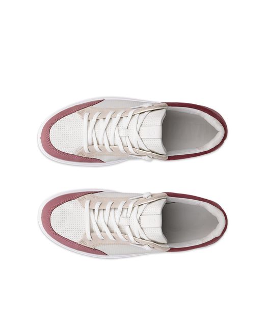 Ecco White Soft 60-Damen Ledersneaker