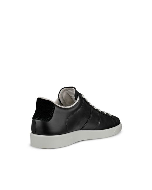 Ecco Black Street Lite Retro Sneaker Size