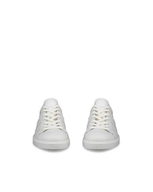 Ecco White Street Lite Retro Sneaker Size