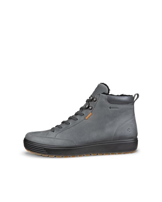 Ecco Black Soft 7 Tred for men