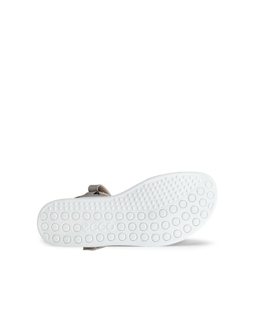 Ecco White Soft Sandal