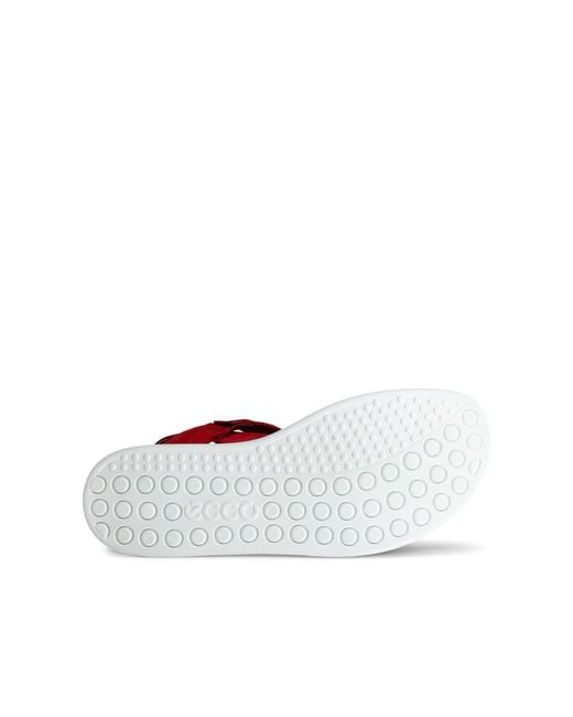 Ecco Red Soft Sandal