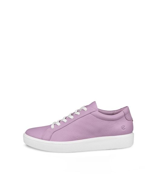 Ecco Purple Soft 60-Damen Ledersneaker