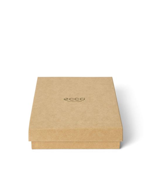 Ecco Black Card Case Formal for men