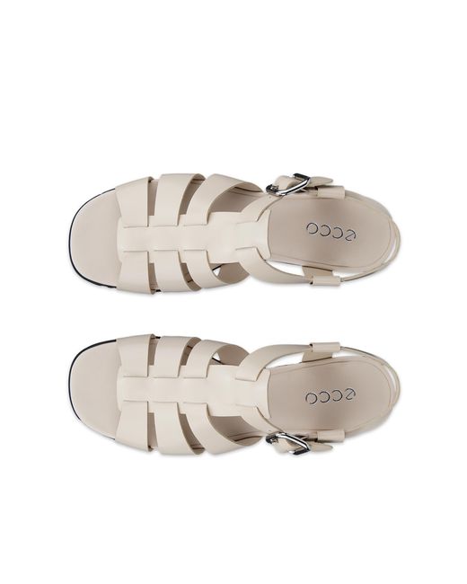 Ecco White Sculpted Alba 25