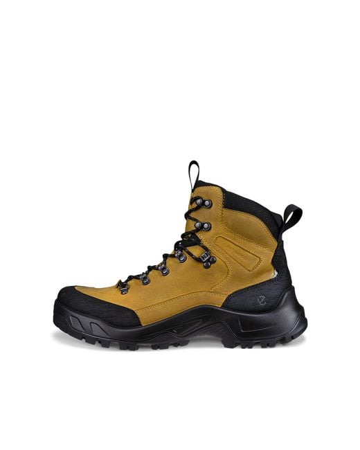 Ecco Black Offroad Mid-Cut Waterproof Walking Boots for men