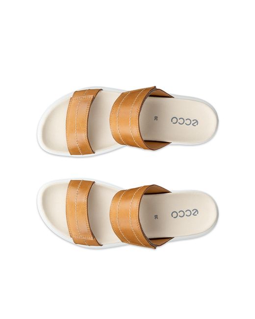 Ecco White Soft Sandal