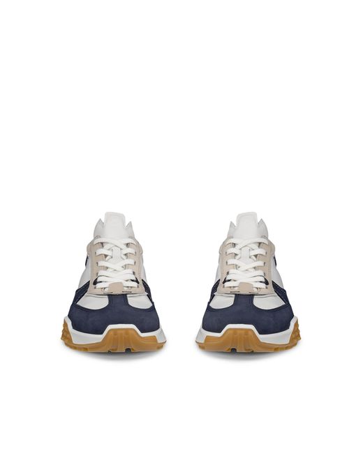 Ecco Blue Retro Sneaker for men