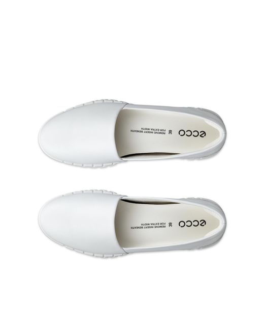 Ecco White Gruuv Lite