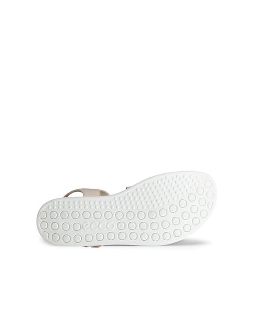 Ecco White Soft Sandal