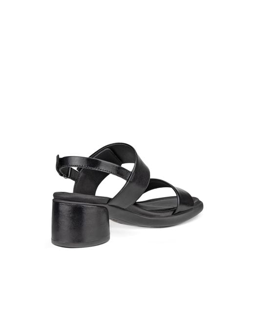 Ecco Black Sculpted Sandal Lx 35